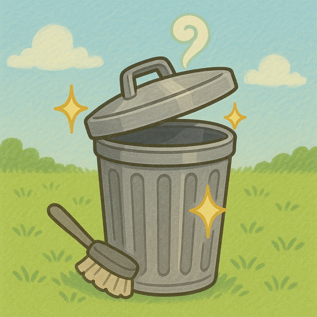 Trash Can Cleaning